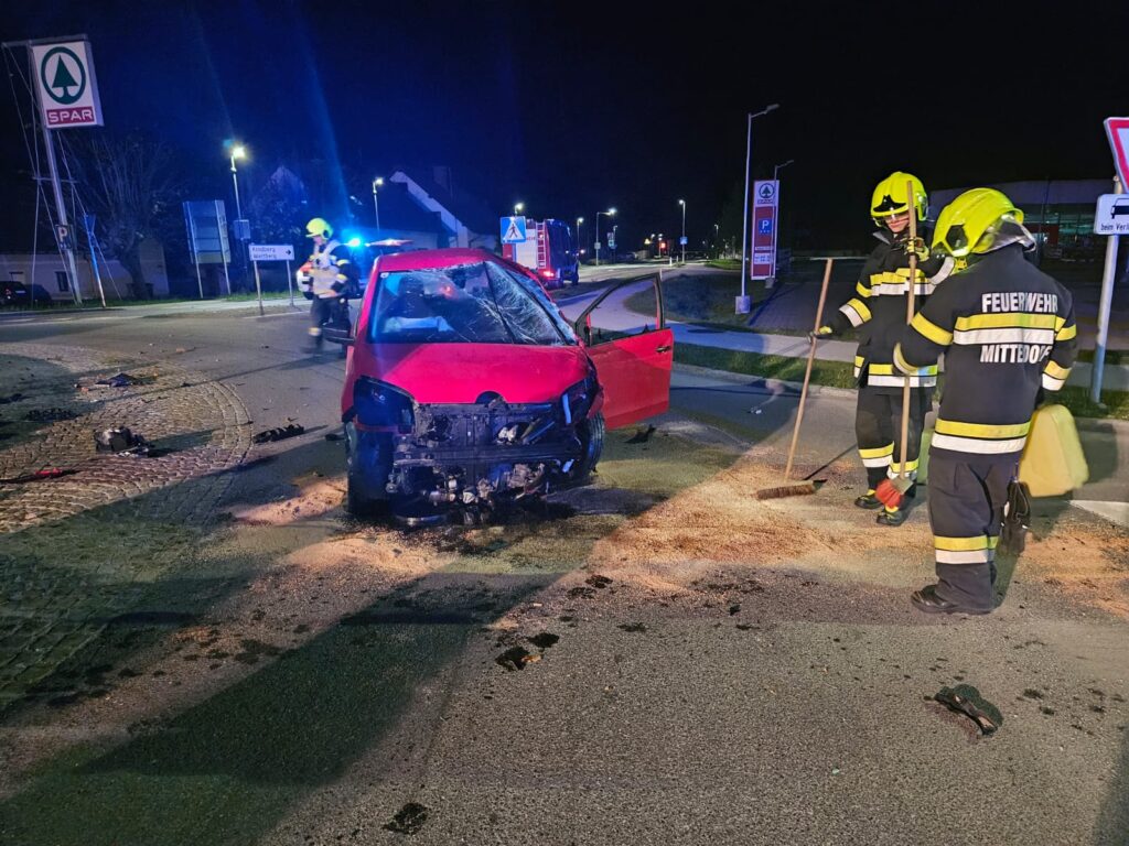 Verkehrsunfall mit Verletzter Person